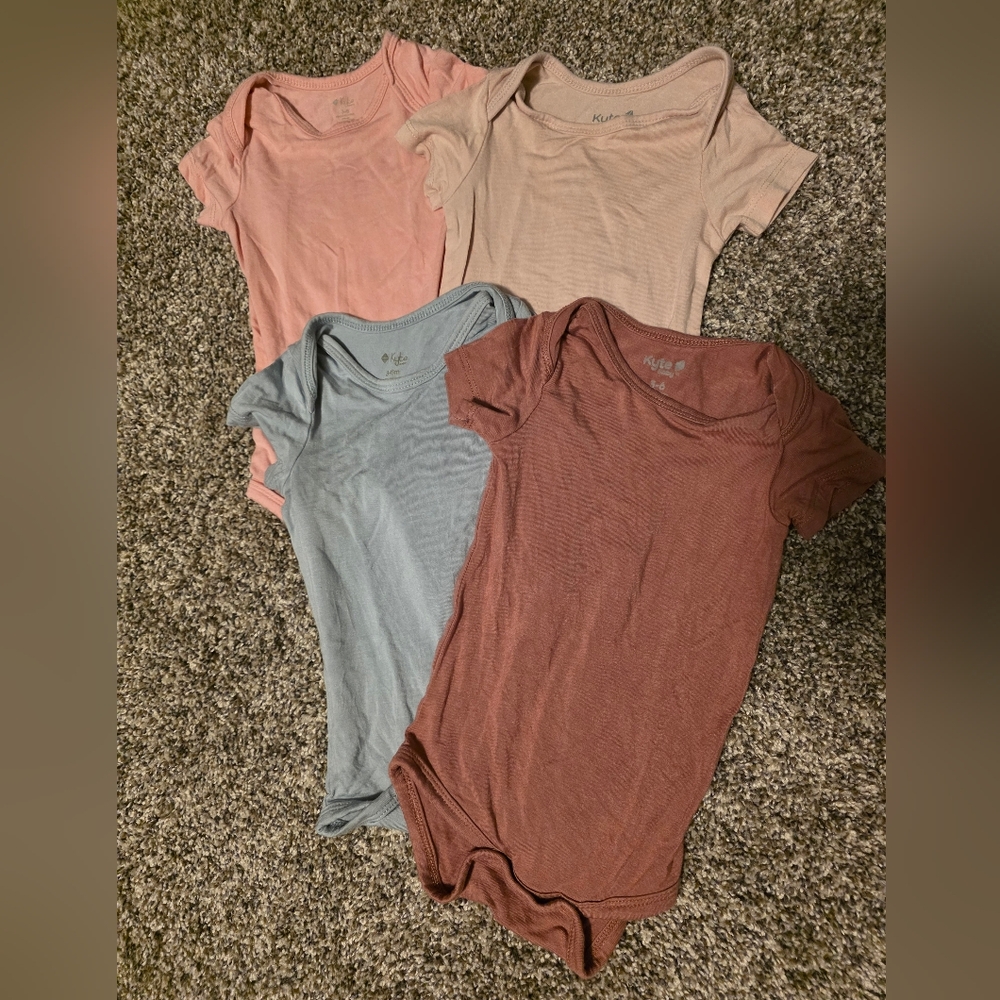 Kyte Baby Bamboo 3-6 Month Bodysuit Lot